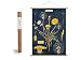 Produktbild Vintage Poster Set mit Holzleisten (Rahmen) und Schnur zum Aufhängen, Motiv Löwenzahn, Pusteblume, Dandelion