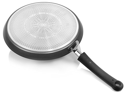 Tefal Crepespfanne 25 cm Ø Induktion Set 3 teilig | Crepes Pfanne Verteiler und Wender aus Buchenholz | Mit Thermo-Spot Technologie | Leckere Crêpes im Handumdrehen für zu Hause - 2