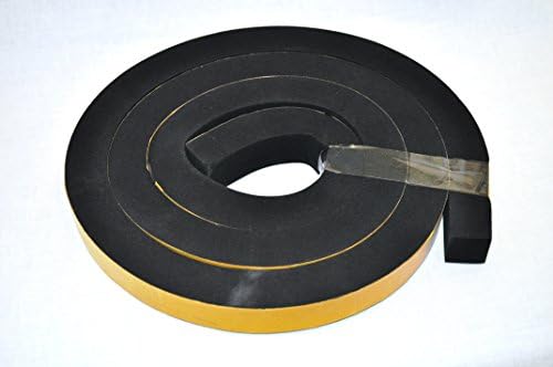 Rubber-Stuff Self Adhesive Neoprene Sponge 30mm x 25mm x 1m