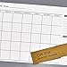 Produktbild Ingeniously Kalender 2020 Monthly Desk Pad Calendar Einfach Atemberaubender großer monatlicher Wandkalender A3 Planungszeitplan Kalendermemo für das Home Office