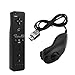 Produktbild Althemax® Fern Wiimote und Nunchuck Regler Einstellungen Combo für Nintendo Wii - Schwarz