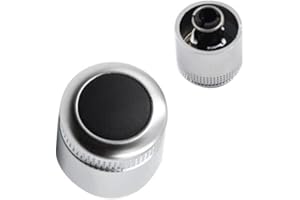 YUCKMZ Auto Lautstärkeregler 4F0919070 Hochempfindliche Multimedia-Reglerabdeckung Kompatibel mit Audi A6 C6 A8 D3 Q7