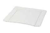 Wickelauflage 77 x 73 cm für 80 cm breiten Ikea-Kommoden Wickelaufsatz (z. B. VÄXLA und VIKKLA) Ausf. STREIFEN GRAU - 3