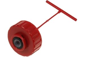 BSSTORE Tappo Copertura Chiusura Serbatoio Rosso COMPATIBILE con Rowenta Scopa Elettrica Clean & Steam/Revolution RS-RT900609