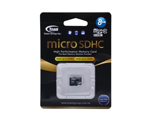 TeamGroup TUSDH8GCL1003 Flash Card Micro-SD 8GB C10 - 3
