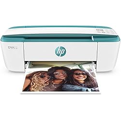 HP Deskjet 3735 – Impresora multifunción inalámbrica (Tinta, Wi-Fi, copiar, escanear, 1200 x 1200 PPP, Modo silencioso, Incluido 3 Meses de HP Instant Ink) Color Blanco y Verde
