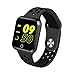 Produktbild YALTOL Smart Watch Bluetooth Sportarmband IPS Bildschirmtiefe Wasserdichtes IP67 mit Herzfrequenz-Blutdrucküberwachung Schlafüberwachung Kamera Motion Data Collection,A