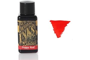 Diamine - Inchiostro per penna stilografica, Poppy Red 30ml