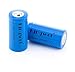 Produktbild Original Kingwei 16340 (CR123A-RCR123A) Akku 1200mAh 3,7V Lithium-Ionen Wiederaufladbare / Rechargeable Batterien (1x Akku, Blau)