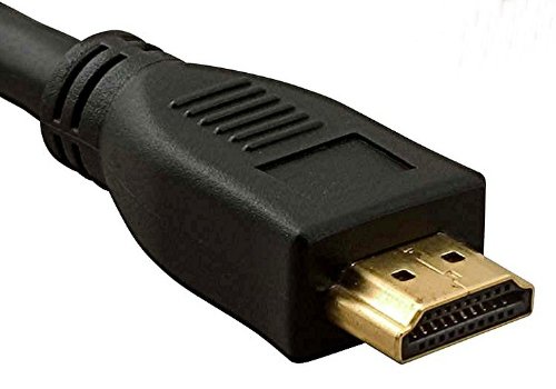 HDMI (male) auf HDMI und DVI (weiblich) Splitter – Premium-Qualität / 24k vergoldet / Audio (HDMI) / video / dvi-d / Adapter / Kabel / Blei - 3