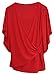 Women's Japanese Evening Breastfeeding Nursing Top (Medium, Red)