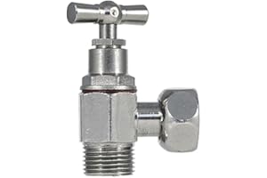 Dipra - Robinet d’Arrêt Équerré MF 3/8 - Laiton Chromé