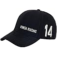 KIMOA Gorra Racing Shift Black Baseball Cap, Multicoloured, One Size