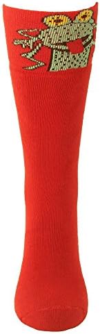 Little Grippers Red Sockety Frog Welly Boot Socks with Stay On Technology (7-8 years)