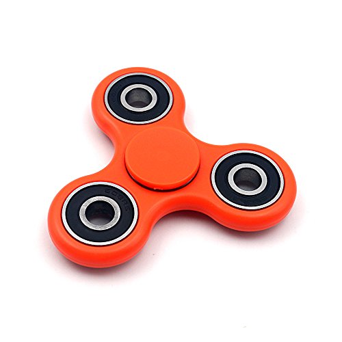 Valuetom Tri Fidget Hand Finger Spinner Toy for Relieving Stress (Orange) Valuetom Tri Fidget Hand Finger Spinner Toy for Relieving Stress (Orange)