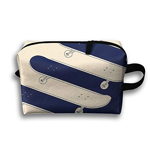 Preisvergleich Produktbild Reisekosmetiktasche Persönlichkeit Skateboard Kulturbeutel Beutel Halter Wasserdicht