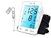 Produktbild QQcute Präzise Blutdruckmessung Oberarmmanschette Armumfang 22-42cm 5,5 Zoll extra große Hintergrundbeleuchtung LCD Touchscreen Display Automatisches Elektronisches Blutdruckmessgerät für Haushalt