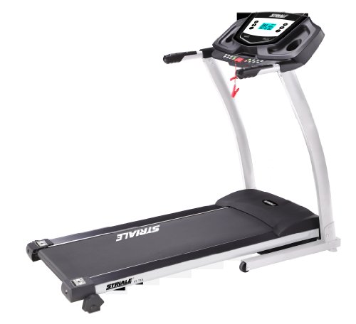 Striale ST-714 - Cinta de Correr para Fitness, Color Blanco/Negro