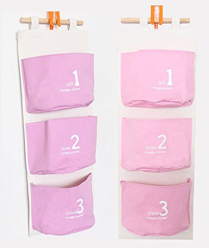 cdet Aufbewahrungstasche Süße hängende Aufbewahrung Pocket Kosmetik Tasche Reise Tasche Home Supplies blau - 6