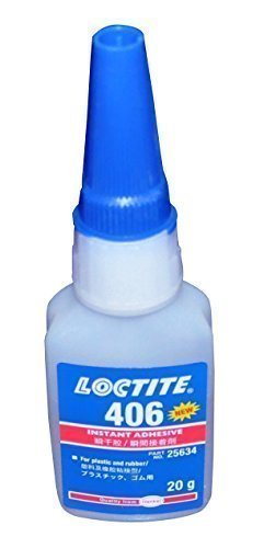 LOCTITE 406 de SUPER GLUE - adhesivo instantáneo - 20G - Plástico y Caucho