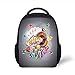 Produktbild Kids School Backpack Poker Tournament Decorations,Welcome to Casino Colorful Chips Cards Dice Roulette Jackpot Decorative,Multicolor Plain Bookbag Travel Daypack