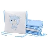 Beautylife66 Bettumradung Nestchen 6Stuecke Je30 * 30cm Baumwolle - 4