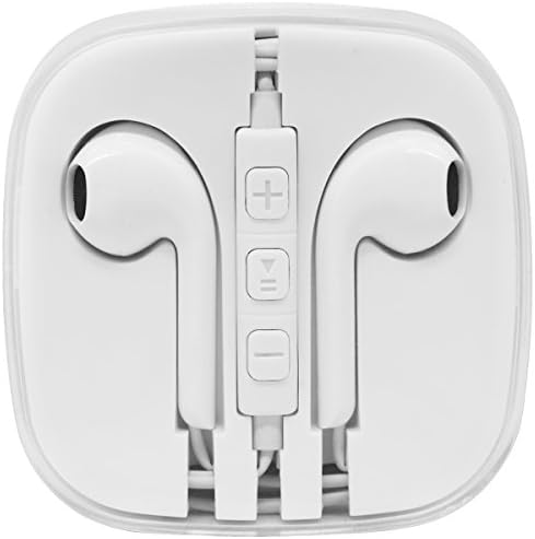 In Ear Headphones Earphones Earbuds, ZKHR iPhone Earpods with Stereo Mic&Remote Control for iPhone 8 7 6s 6 6plus 6s plus 5s Se 5 5c 4s iPad iPod (2 Pack Headsets)