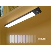 Wochee Bella S23 Sens&ouml;rl&uuml; Akıllı LED Lamba (Beyaz Işık) (Siyah)