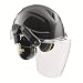 Produktbild uvex Helmsystem pheos bestehend aus Schutzhelm, Visier und Gehörschutz EN 397 Farbe: schwarz