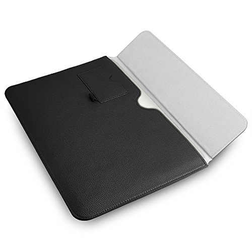 OMOTON Schutzhülle für das MacBook Pro mit Touch Bar( 15.4 zoll,Version 2016), Anti-Kratz, wasserdicht, dünnsten und leichtesten PU Leder Hülle - 9
