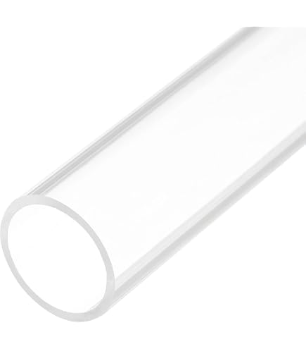 WADORN 30 Stück ABS Hohlrohre – 25 Cm Länge, 0,8 Cm Außendurchmesser, Weiß – Für Modellbau, Prototypen & DIY-Projekte