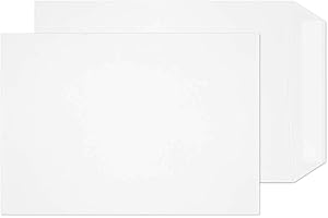 Blake Purely Everyday C5 229 x 162 mm 100 gsm Pocket Peel & Seal Envelopes (11893PS) White - Pack of 500