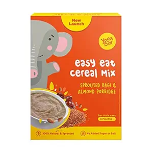 Yogabar Baby Cereal with Goodness of Almond Porridge and Sprouted Ragi - (200gm)