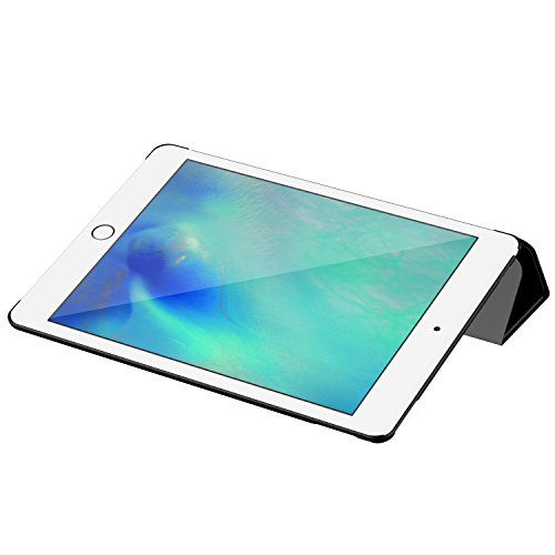 iPad Pro 9.7 Hülle, JETech Smart Case Hülle Schutzhülle Tasche mit Leichte Ständer und Auto Schlaf / Wach Funktion für Apple iPad Pro 9,7 (Schwarz) - 6