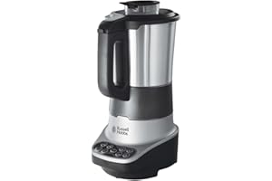 Russell Hobbs Blender chauffant [2en1: Mixeur & Cuiseur] Soup & Blend (Cuisson de soupes,sauces, aliments pour bébés & smoothie,1,75 L, 8 programmes automatiques,Maintien au chaud) Soup maker 21480-56