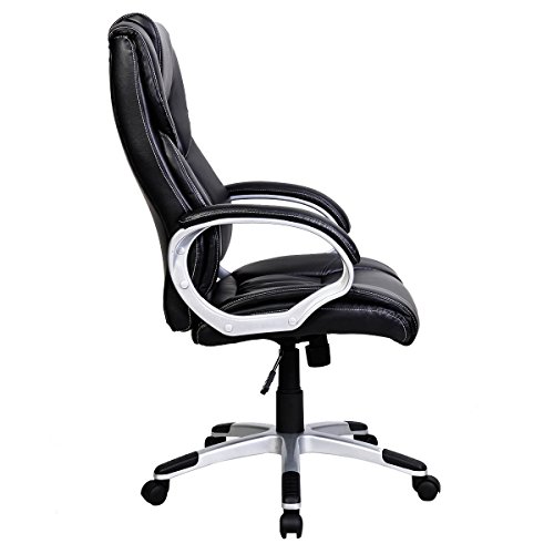 FDS PU Leather Office Chair Swivel Computer Desk Armchair Gaming Seat