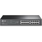 TP-Link TL-SG1016PE, 16-Port Gigabit Easy Smart Switch with 8-Port PoE+