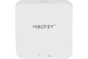 LIGHTEU®, Milight Miboxer Zigbee3.0 Gateway compatible with all Zigbee 3.0 products, support TUYA Smart APP, Bluetooth Mesh Voice control, ZB-Box3