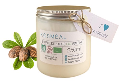 Preisvergleich Produktbild Sheabutter Raffiniert BIO - Kaltgepresst - 100% Rein Und Natürlich - 250ml