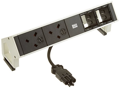 Preisvergleich Produktbild Bachmann Steckdosenleiste Desk2 UK, 902207