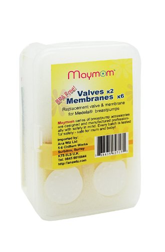 Valve × 2 & Membranes × 6 Replacement for Medela Breastpumps