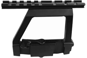 FIRECLUB Scope Mount Tactical Heavy Duty Scope Mount Base Saiga Hot Mount Side Rail Base for Sight