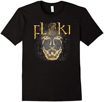 Men's PREMIUM Epic &amp; Awesome Floki T-shirt   ON SALE 3XL Black