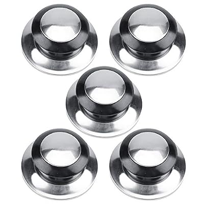 FTVOGUE 5pcs Casseroles Poêle Résistant À La Chaleur Bouton Poignée De Levage Accueil Cuisine Cuisine Pièces De Rechange
