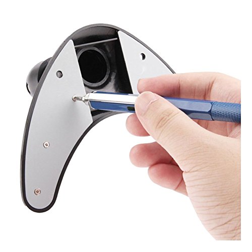 Beruehrungsbildschirm Stift – TOOGOO(R)Multifunktions Beruehrungsbildschirm Stift mit Wasserwaage Lineal Schraubendreher (blau) - 3