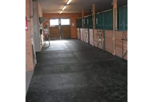 ARK MAT Heavy Duty Commercial Quality 18mm Smooth Top Rubber Stable Mat