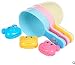 Baby Bath Water Spoon/Baby Shampoo Swimming Toy Water Bailer Spoon Ladle Pink