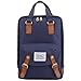 Produktbild KAUKKO 2 Wege Carry on Stylisch Rucksack Herren Damen Wandern Reise Schultasche Rucksäcke Blau