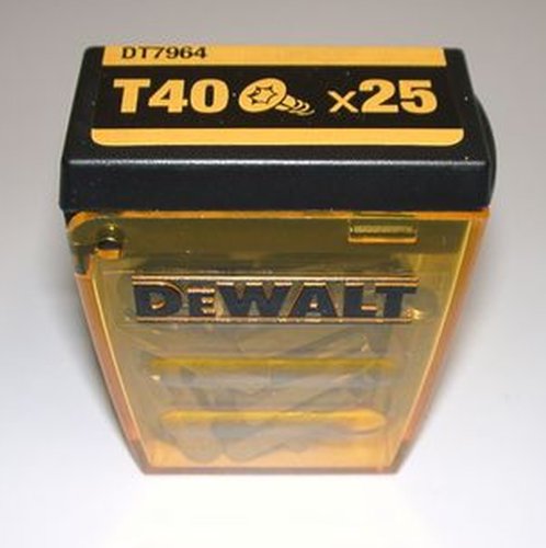 DeWALT Tic Tac-Box mit 25 x T40 25 mm, DT7964-QZ