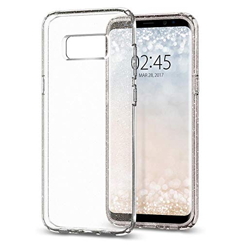 Spigen Funda Galaxy S8 Carcasa Liquid Crystal Glitter Flexible TPU Jet Black Color Optimizado y Protecci n Semi-transparente Premium para Galaxy s8 2016 - Crystal Quartz reviews Spigen Funda Galaxy S8 Carcasa Liquid Crystal Glitter Flexible TPU Jet Black Color Optimizado y Protecci n Semi-transparente Premium para Galaxy s8 2016 - Crystal Quartz